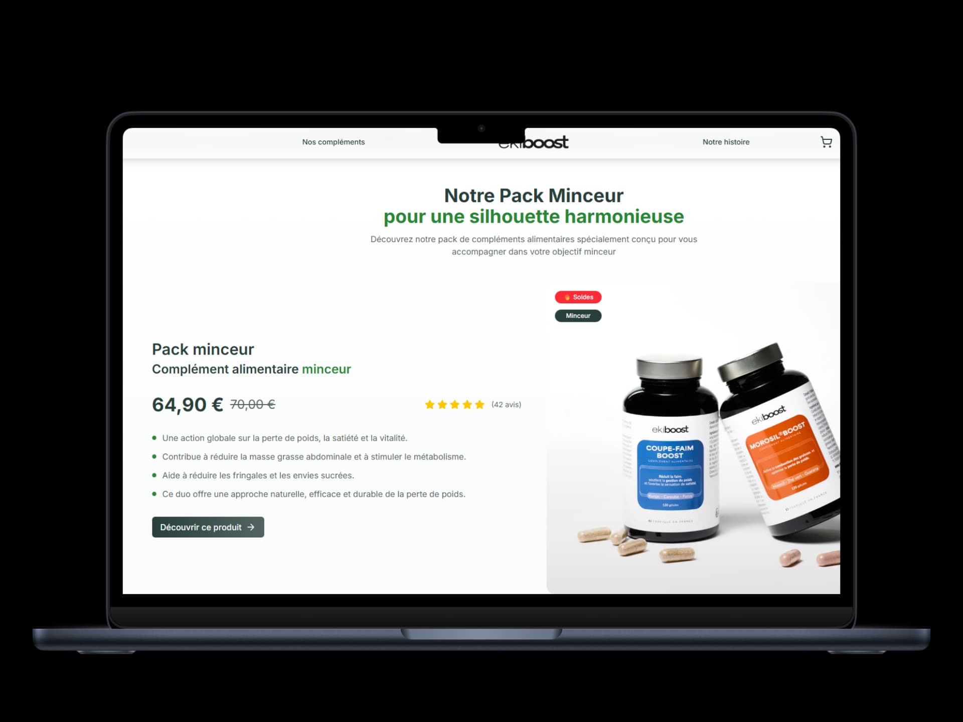 Aperçu du projet Ekiboost